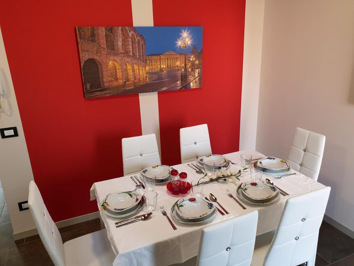 Dimora Rosso San Zeno - Wifi Veloce E Adatto Per Famiglie Verona Eksteriør billede