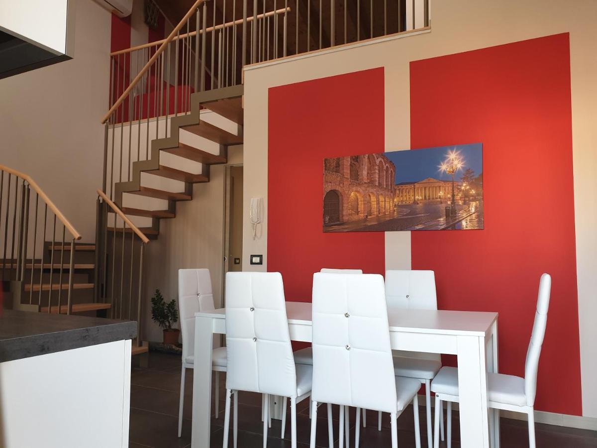 Dimora Rosso San Zeno - Wifi Veloce E Adatto Per Famiglie Verona Eksteriør billede